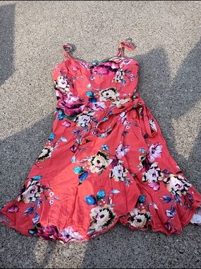 Express Mini Wrap Dress